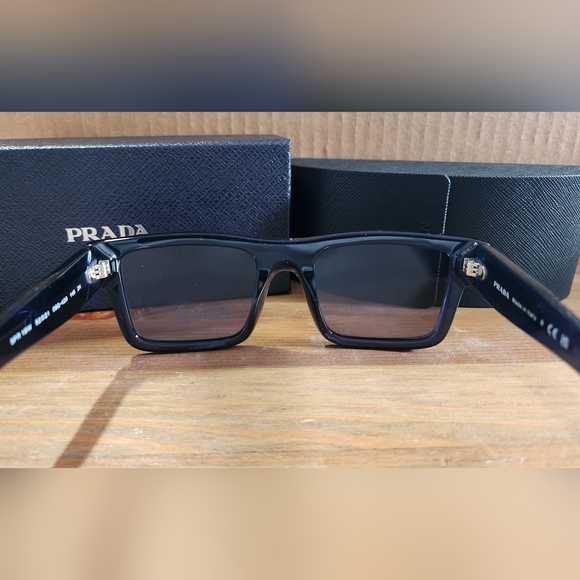 NEW Prada PR 19WSF Crystal Blue Sunglasses - Picture 6 of 10